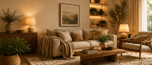Transforme sua casa em um refúgio acolhedor com móveis bem selecionados
