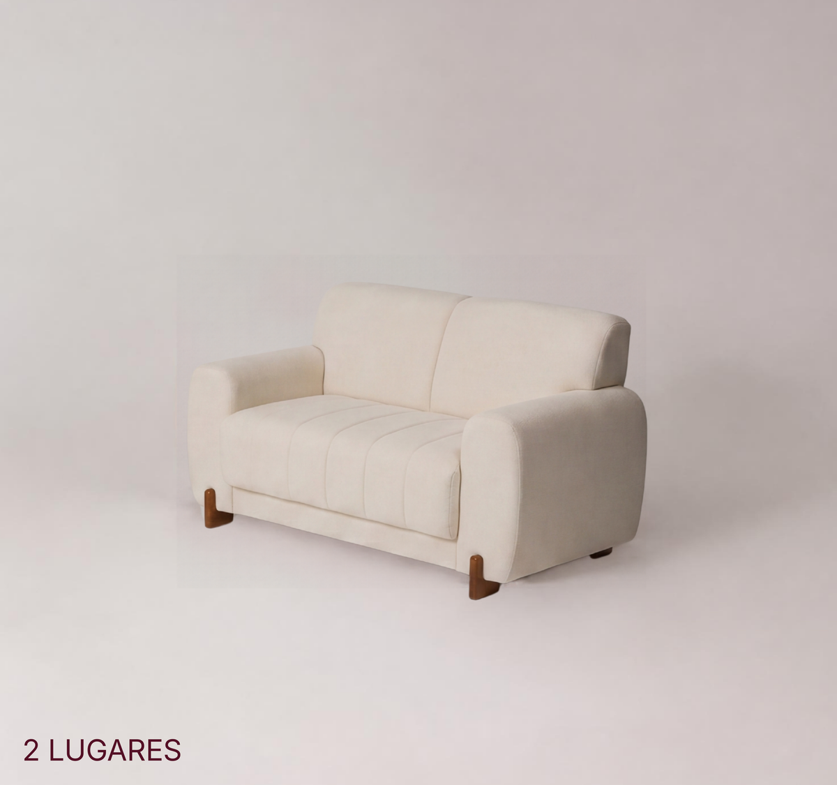 Sofá Anecy 2 Lugares com Assento em Espuma D33