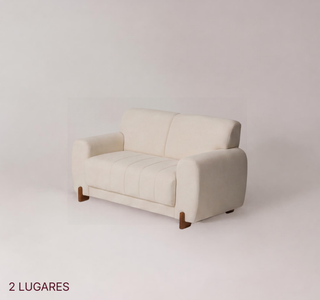 Sofá Anecy 2 Lugares com Assento em Espuma D33