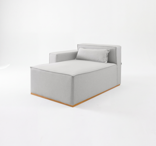 Sofá Modular Tetris 392 com Chaise e Braço