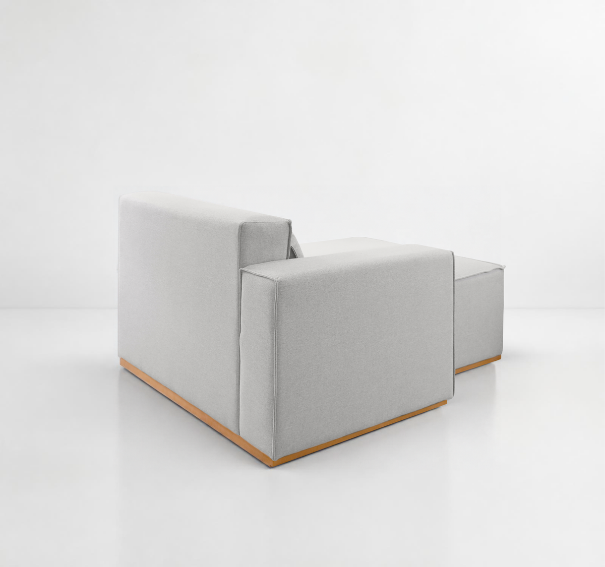 Sofá Modular Tetris 392 com Chaise e Braço