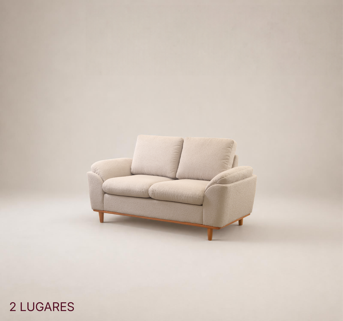 Sofá Anna 2 Lugares com Molas Ensacadas